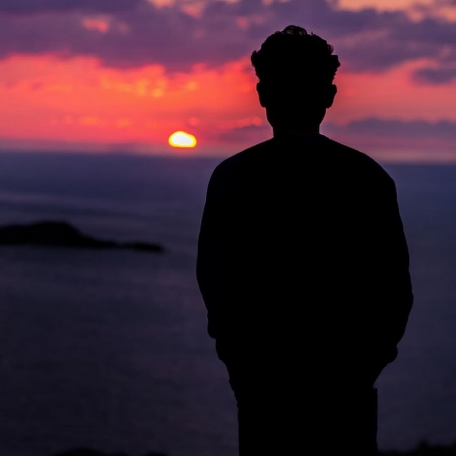  عکس پسر خوشگل تو غروب برای پروفایل