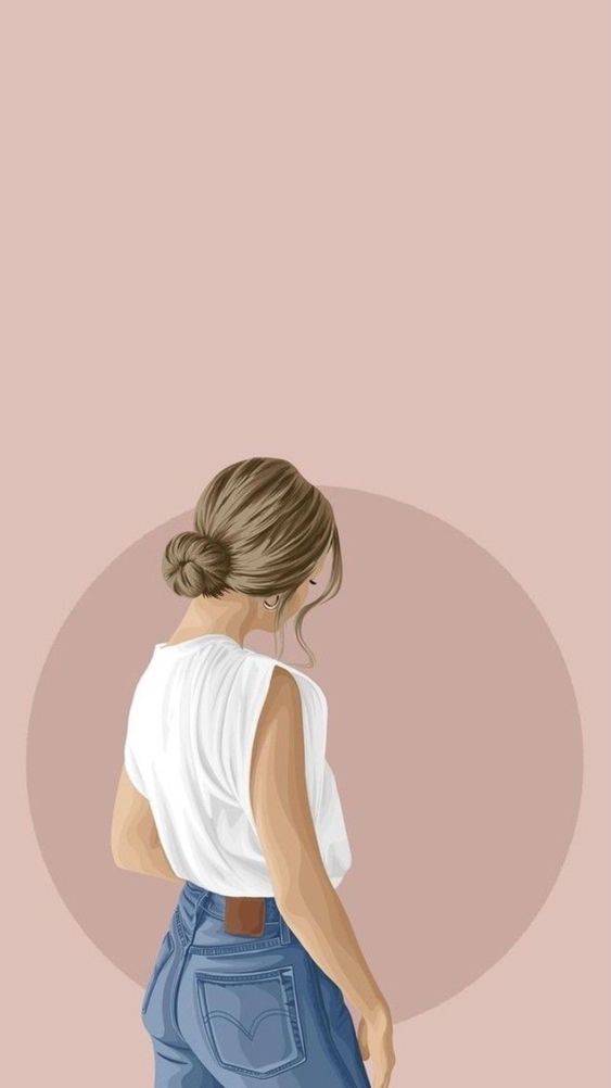 عکس مینیمال دخترانه سفید