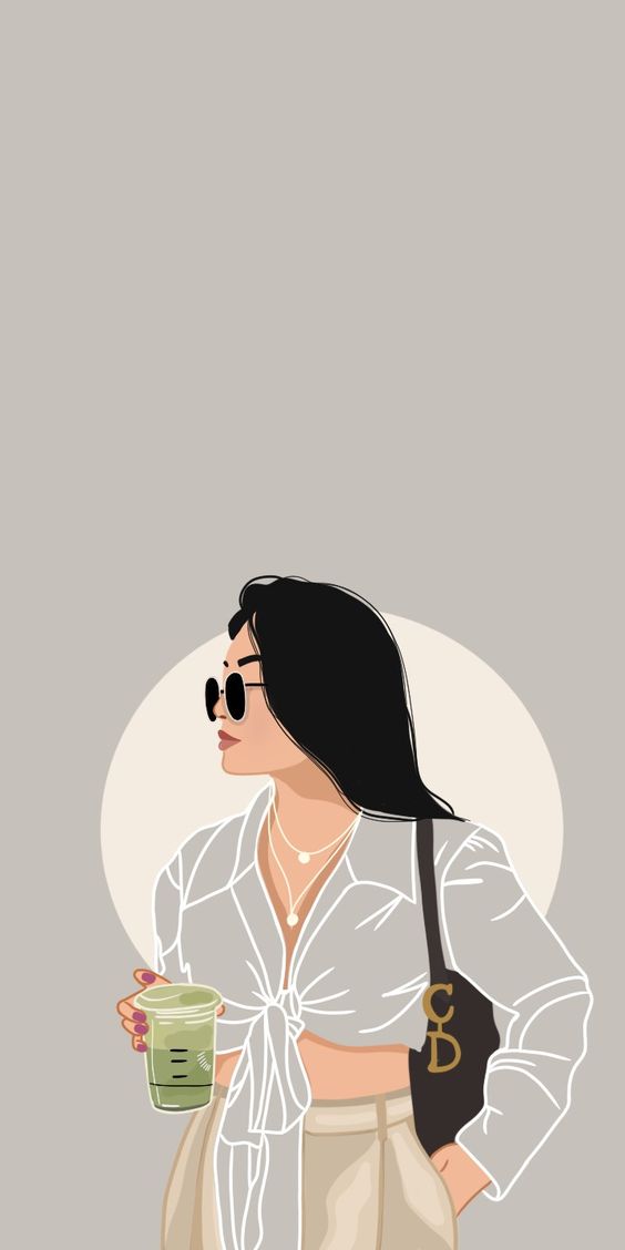  عکس مینیمال دختر