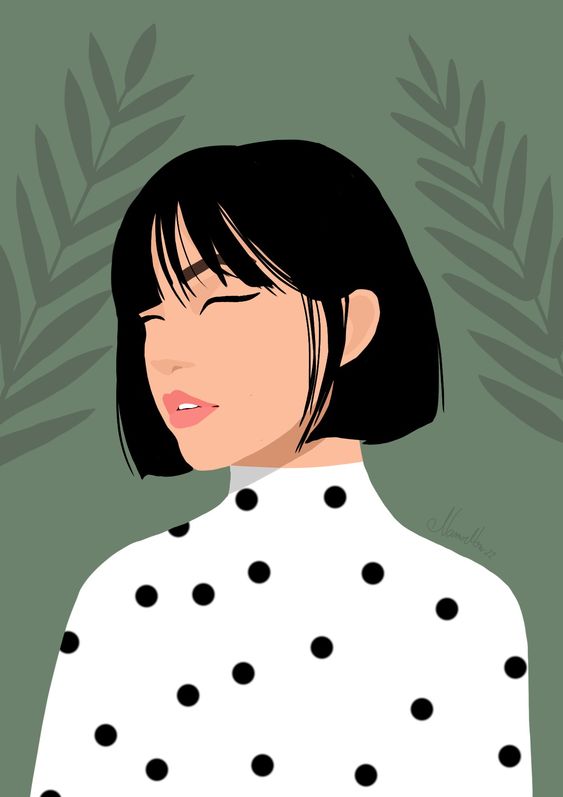 عکس مینیمال دخترانه سفید