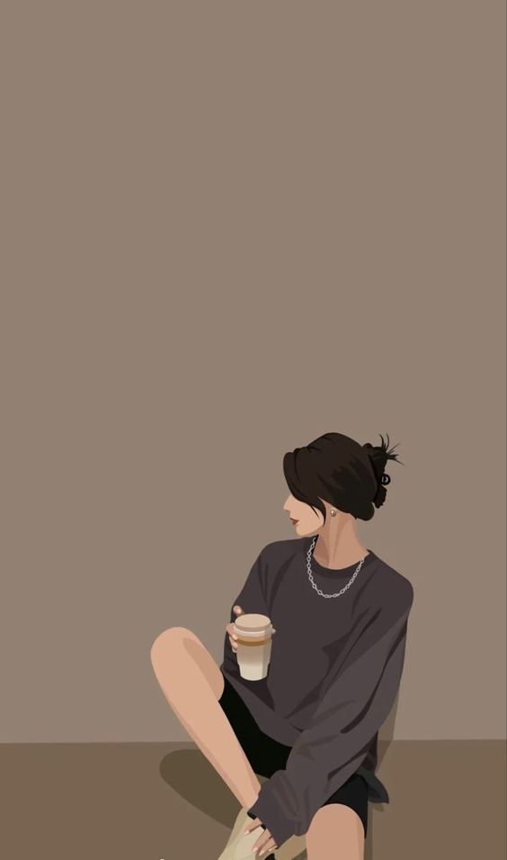 عکس مینیمال دخترانه سفید