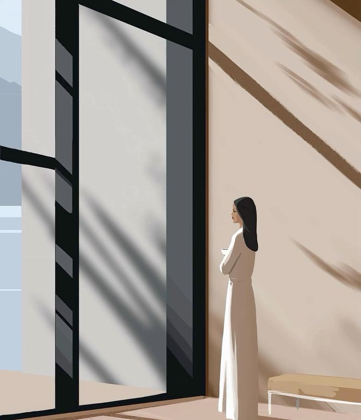 عکس مینیمال دخترانه سفید